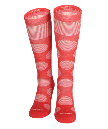 Dot extra dünn Damen moderate Kompression – Bild 5