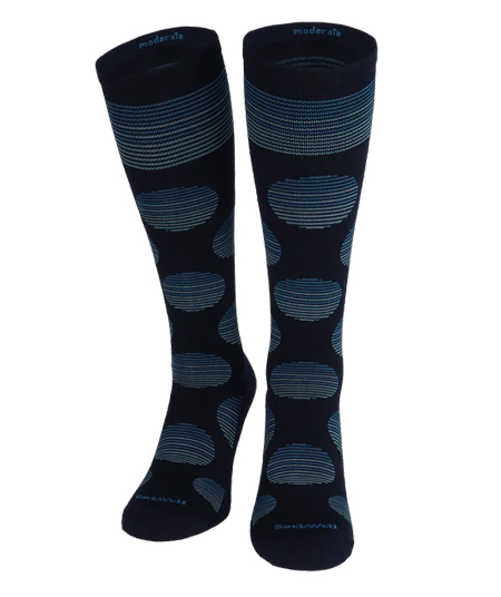 Dot extra dünn Damen moderate Kompression – Bild 9