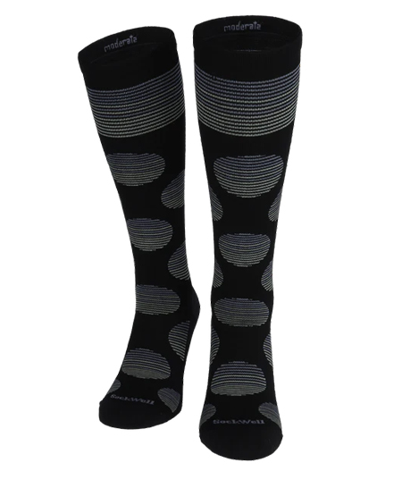 Dot extra dünn Damen moderate Kompression – Bild 13