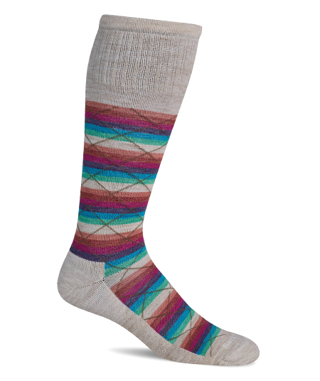 Full Array Damen moderate Kompression extra Weit